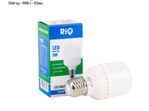 BÓNG TRỤ NHÔM NHỰA 5W RIO